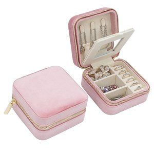 NWT Jewellery Box // Blush + Mirror
